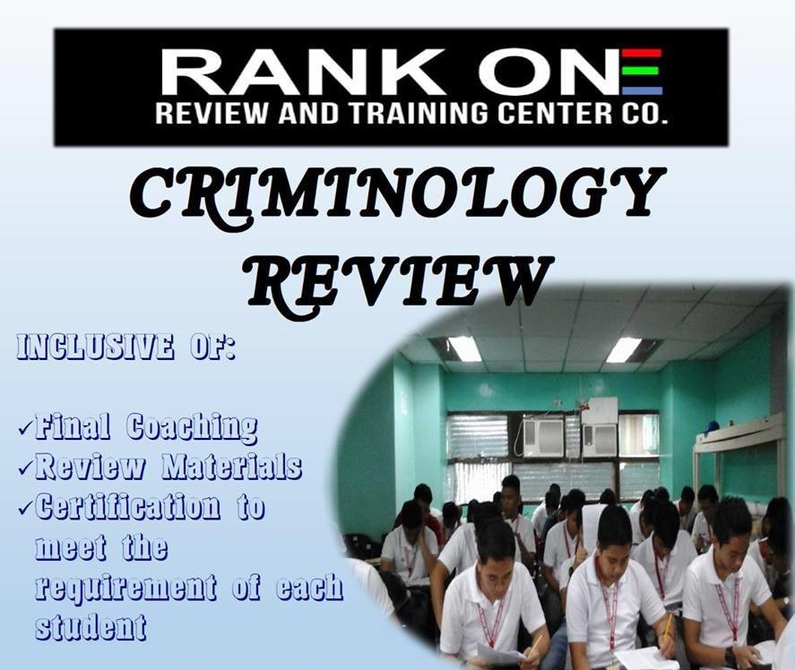 CRIMINOLOGY Full Review